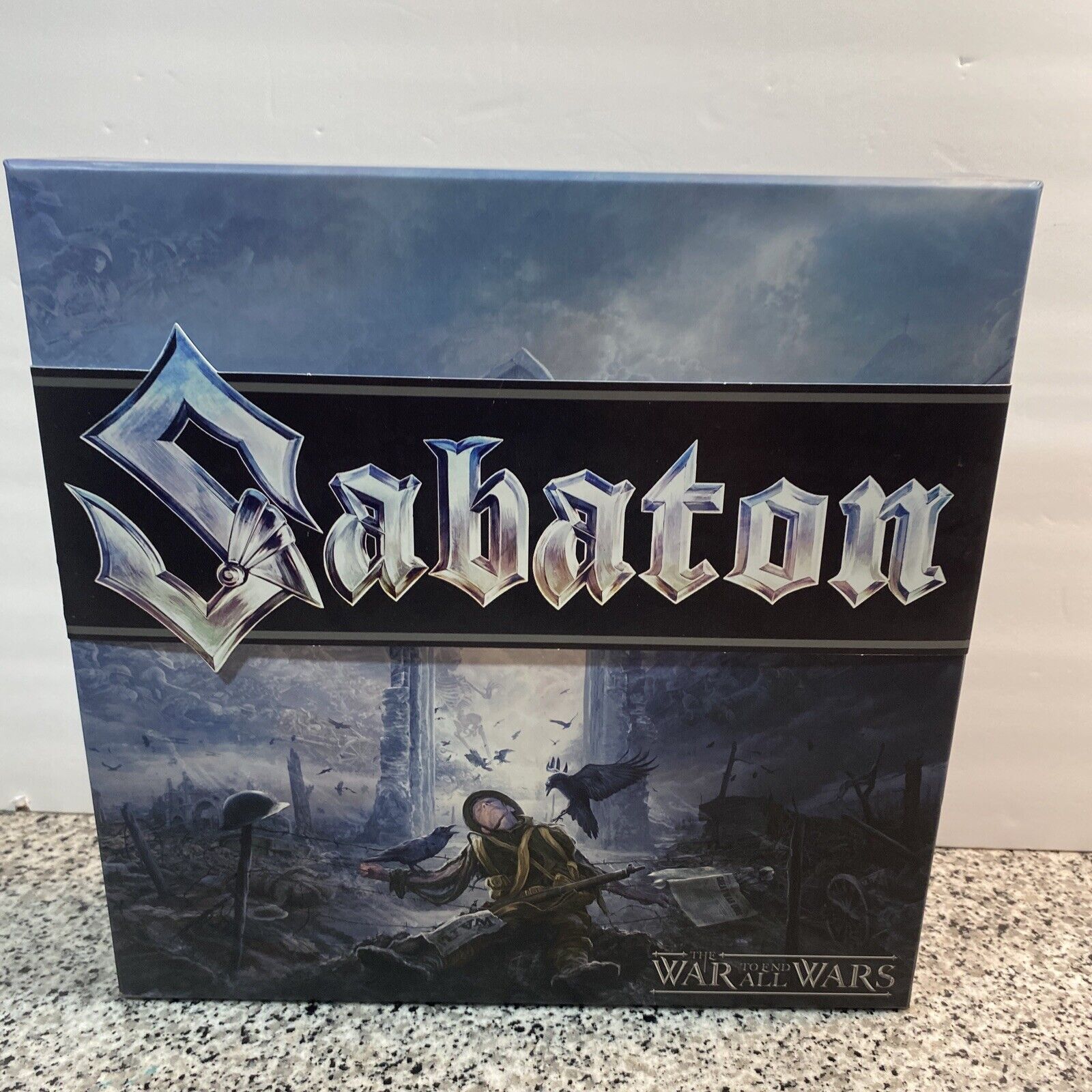 Sabaton  The War To End All Wars  Box Album, Ltd, M/Print + LP, Album