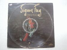 SIGMA FAY LOVES FOOL  RARE LP RECORD vinyl 1979 INDIA INDIAN ex picture