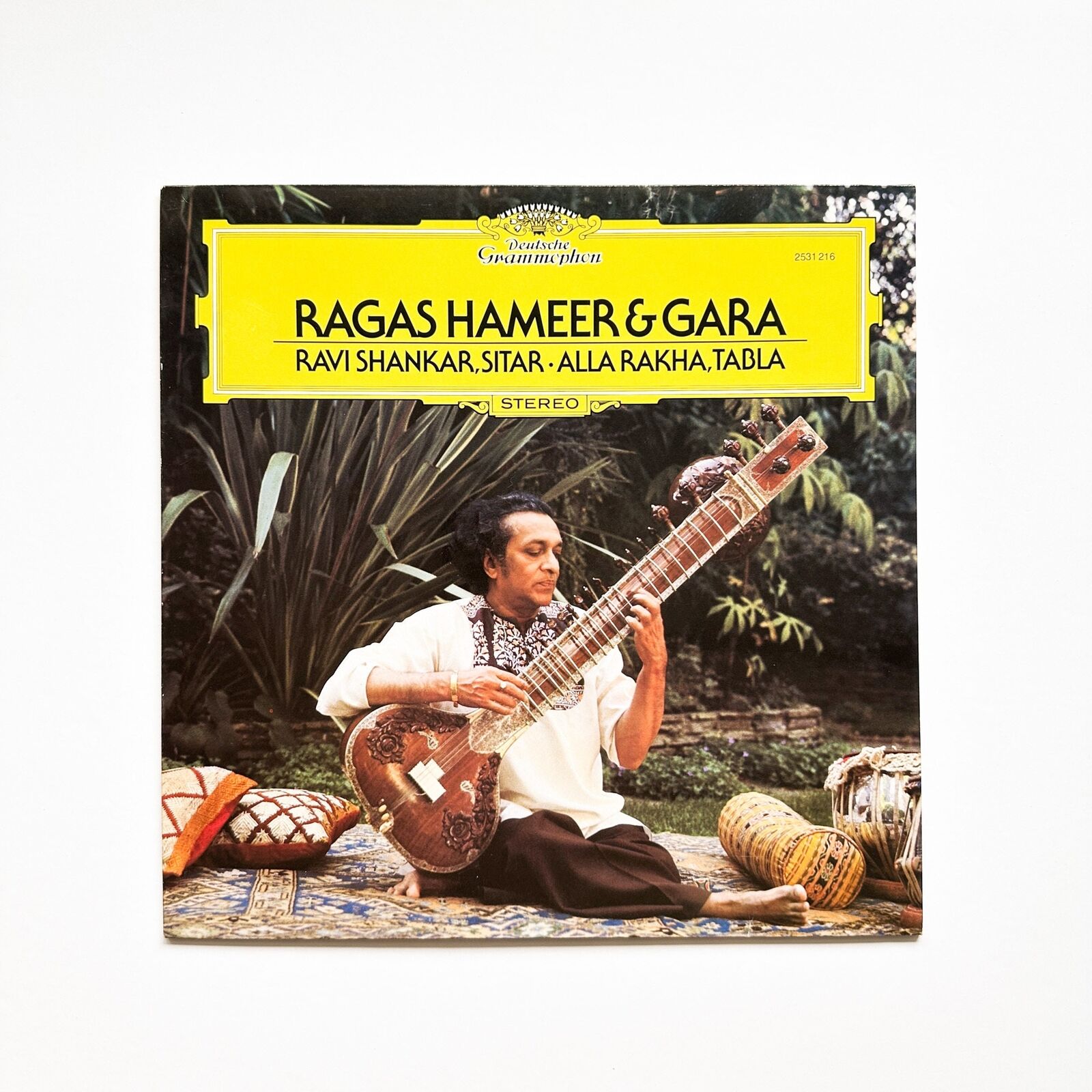Ravi Shankar - Ragas Hameer & Gara - Vinyl LP Record - 1979