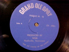 Grand Ole Opry - WSM - EX VINYL & GREAT AUDIO - Program 76 - SO 2035/2036 picture