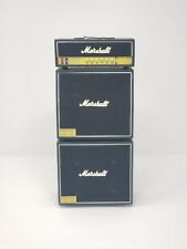 Marshall BLACK miniature amp. Miniature guitar amps. 3-PIECE stack. For DISPLAY picture