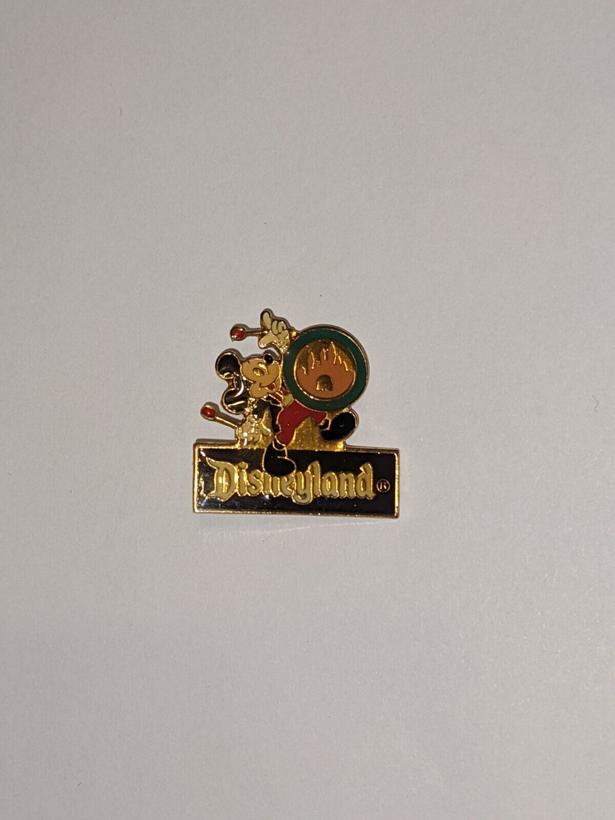 Vintage Disneyland Pin 1985 Mickey Mouse with drum