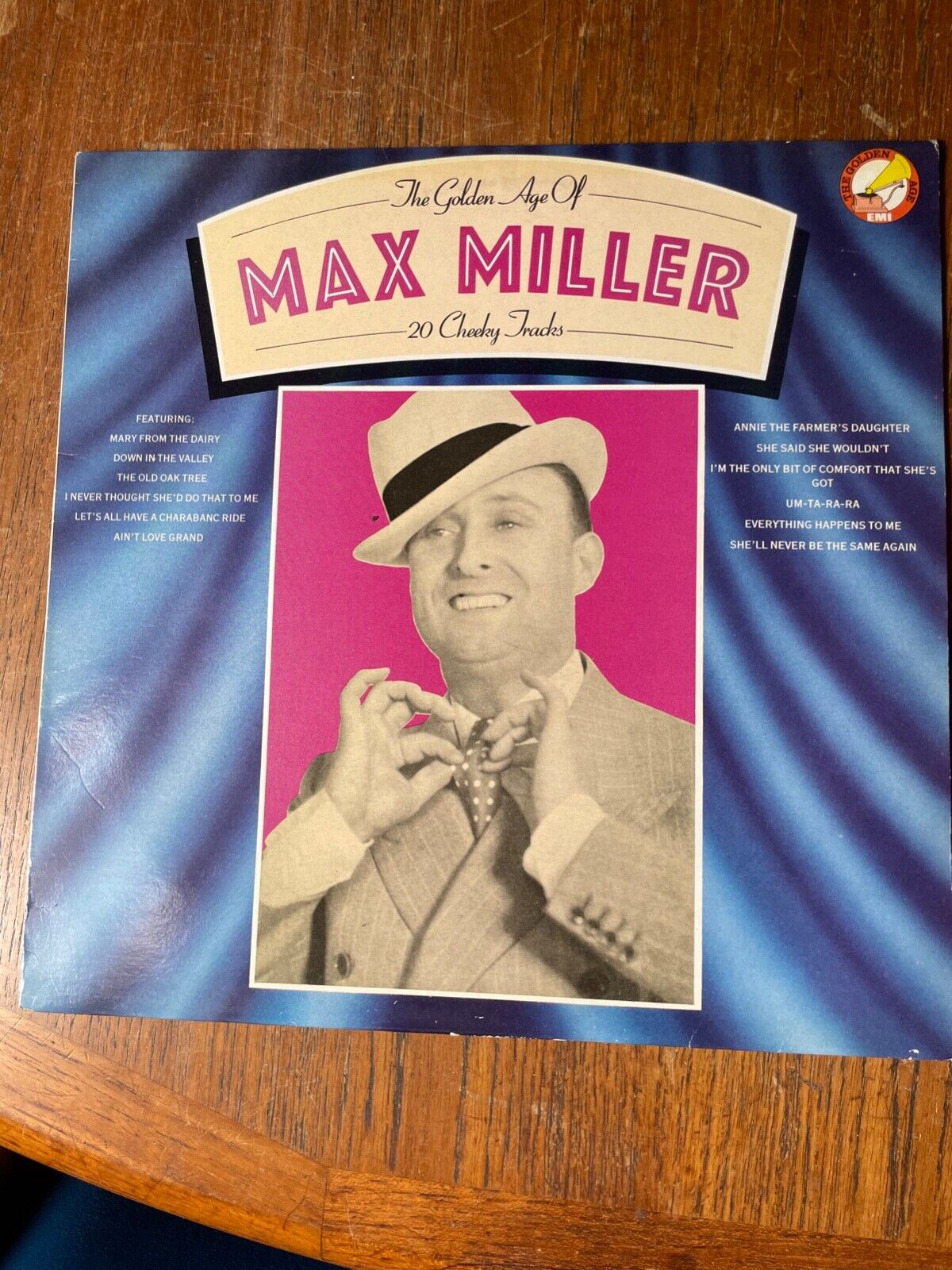 MAX MILLER - The Golden Age Of Max Miller - LP 1980 UK Very Good