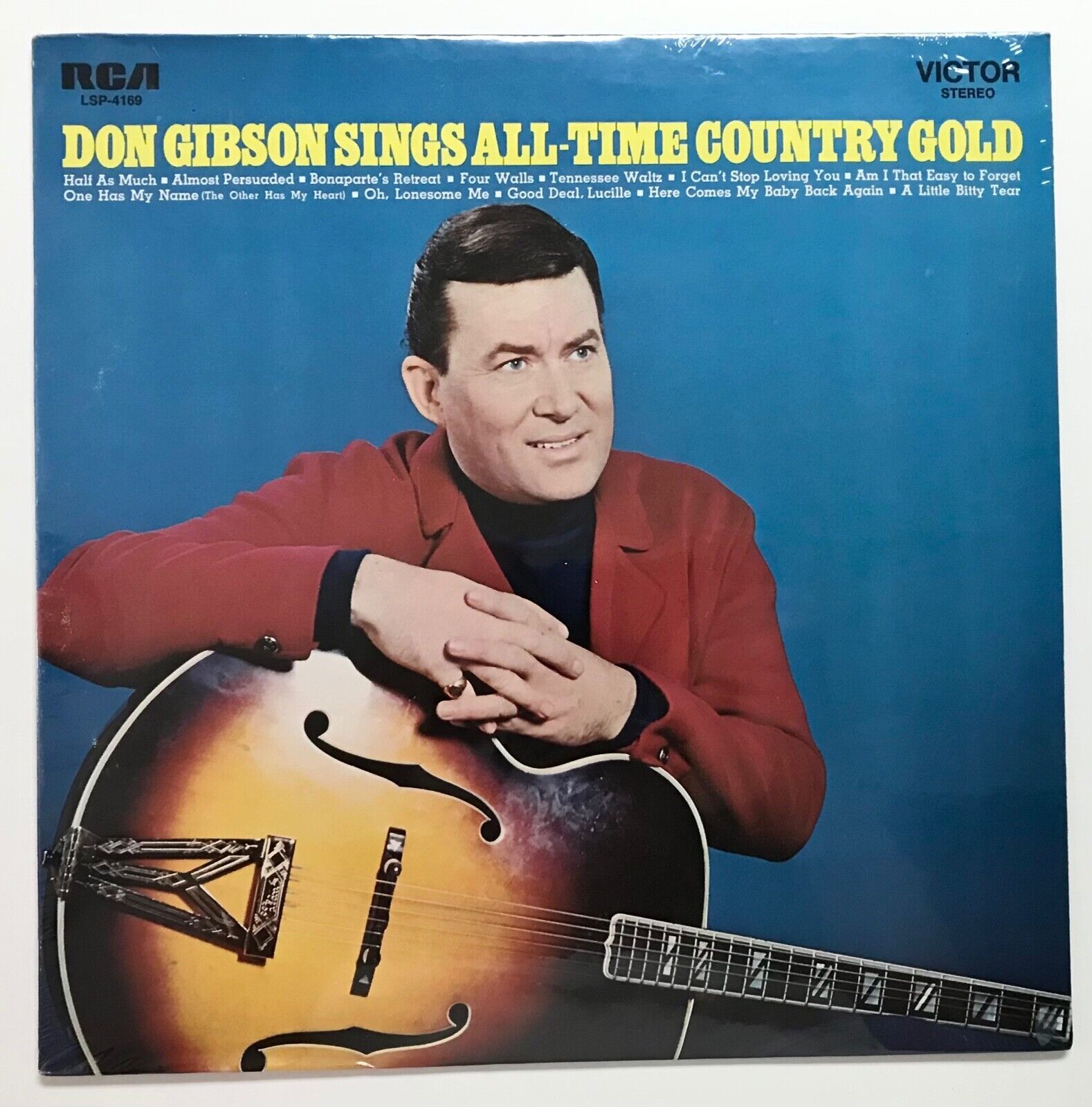 DON GIBSON: Sings All Time Country Gold (Vinyl LP Record Sealed)