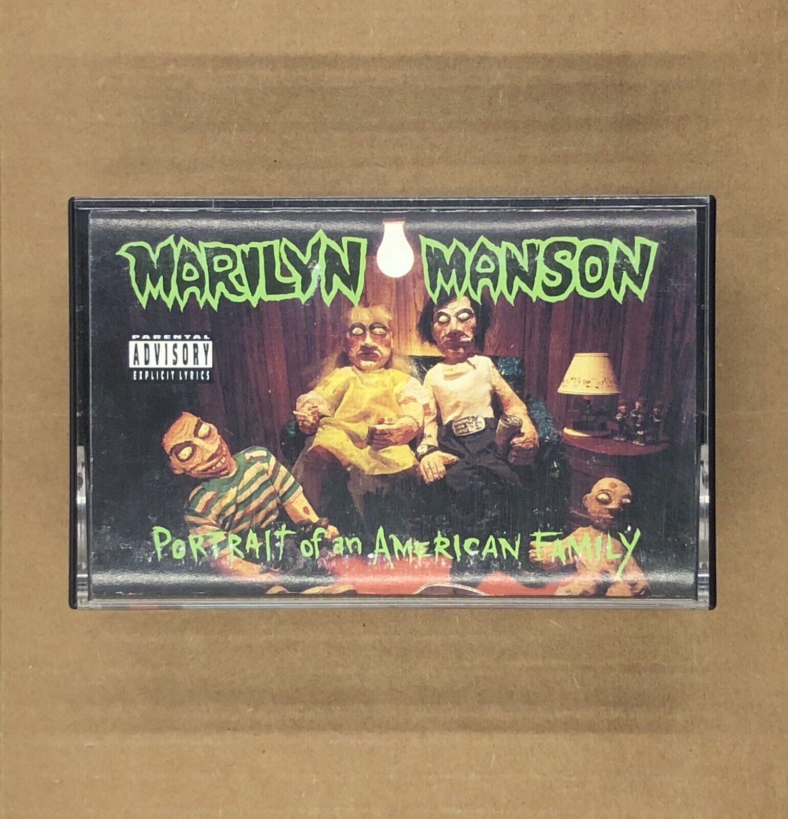 MARILYN MANSON Cassette Tape PORTRAIT OF AN AMERICAN FAMILY 1994 90s VINTAGE