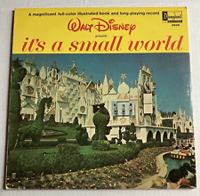 Walt Disney It's A Small World Book & LP Record Disneyland 3925 picture