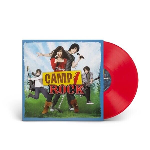 Camp Rock - 🔴 Red Vinyl LP - Limited Disney Jonas Brothers + Demi Lovato - New