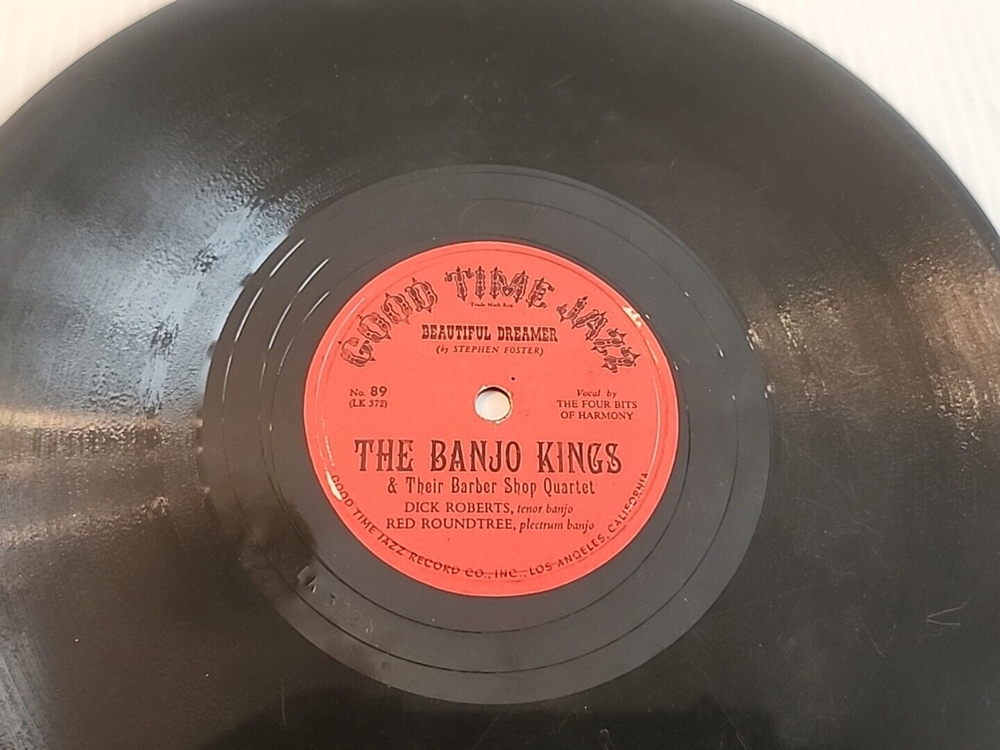 The Banjo Kings Good Time Jazz Records #89 MY GAL SAL - BEAUTIFUL DREAMER 