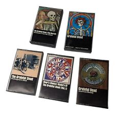 Grateful Dead Collection Of Cassette Tapes Bears Choice Workingman Skeletons  picture