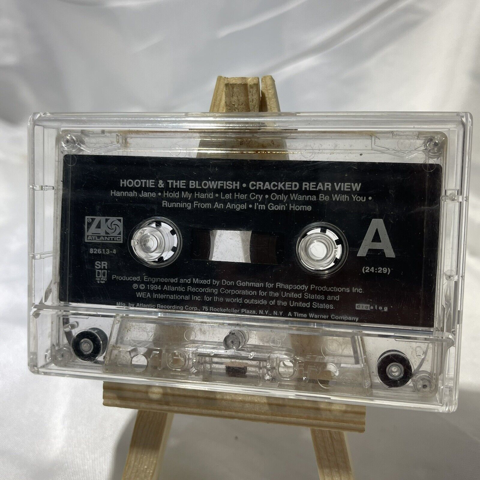 Hootie & The Blowfish: Cracked Rear View VTG 1994 Cassette Tape Atlantic Records