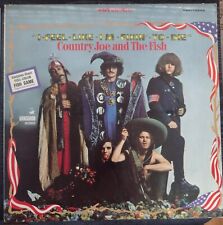 Country Joe and The Fish, I Feel Like I'm Fixin' To Die Vinyl LP, W/ Poster/Game picture