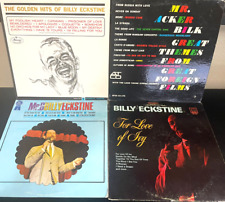 JAZZ LOT of (4) LPS BY BILLY ECKSTINE - Vintage Vinyl Records 33 RPM Albums picture