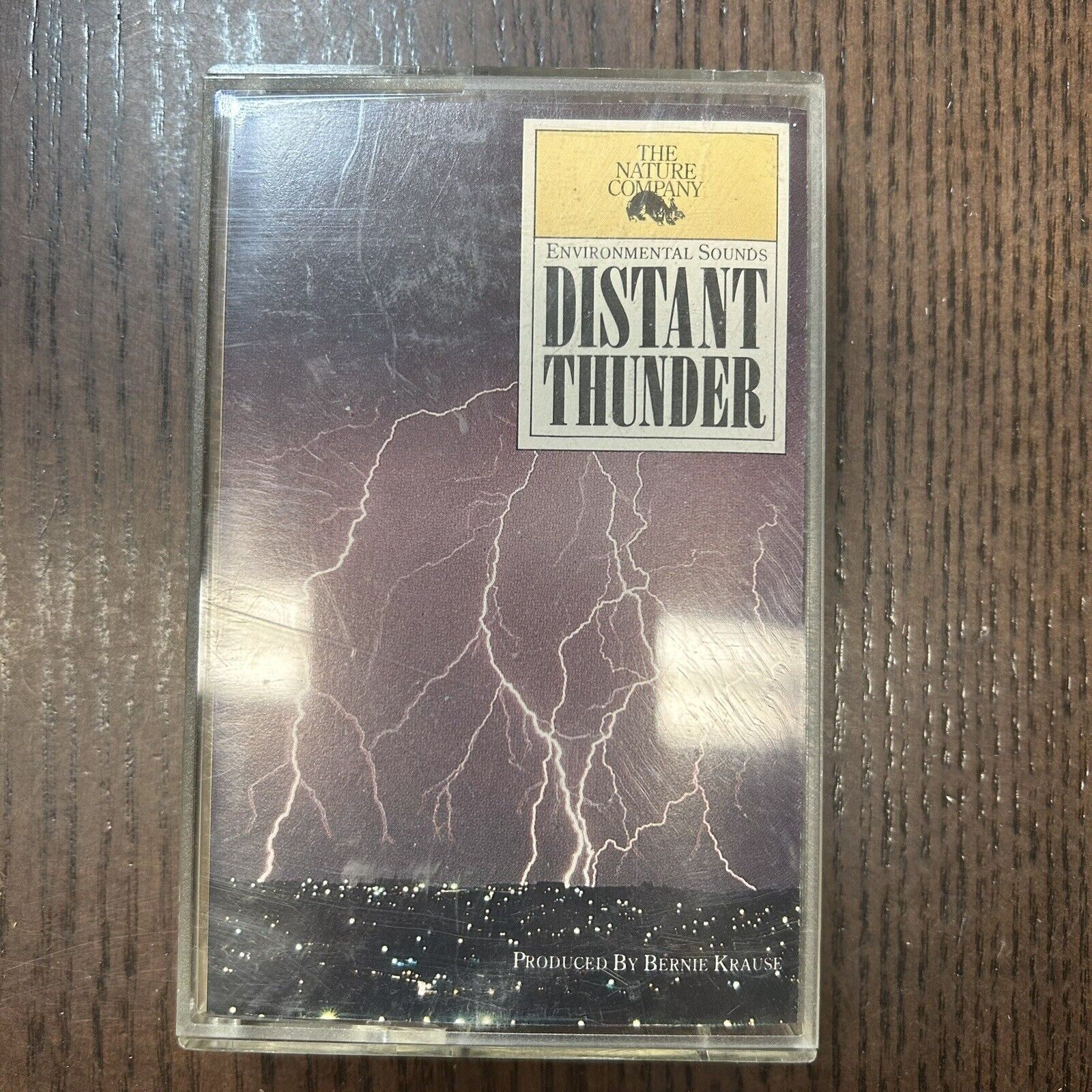Distant Thunder Environmental Sounds Cassette Tape 1988 The Nature Company