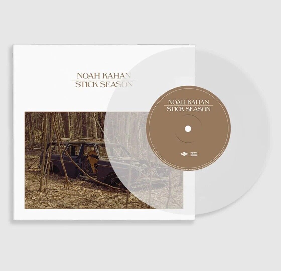 Noah Kahan ft. Hozier - Stick Season Limited Clear 7” Vinyl - SHIPS FROM US