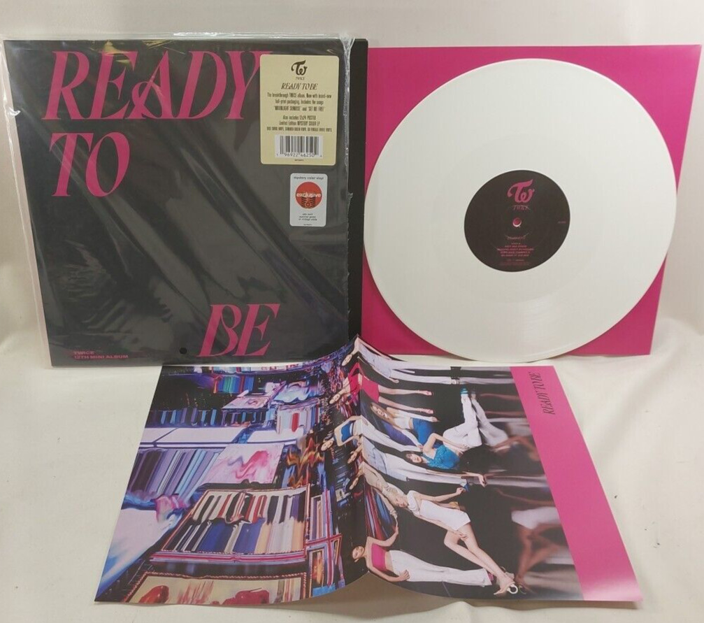*Vintage White* Twice Ready to Be Second Pressing MYSTERY Vinyl Target Exclusive
