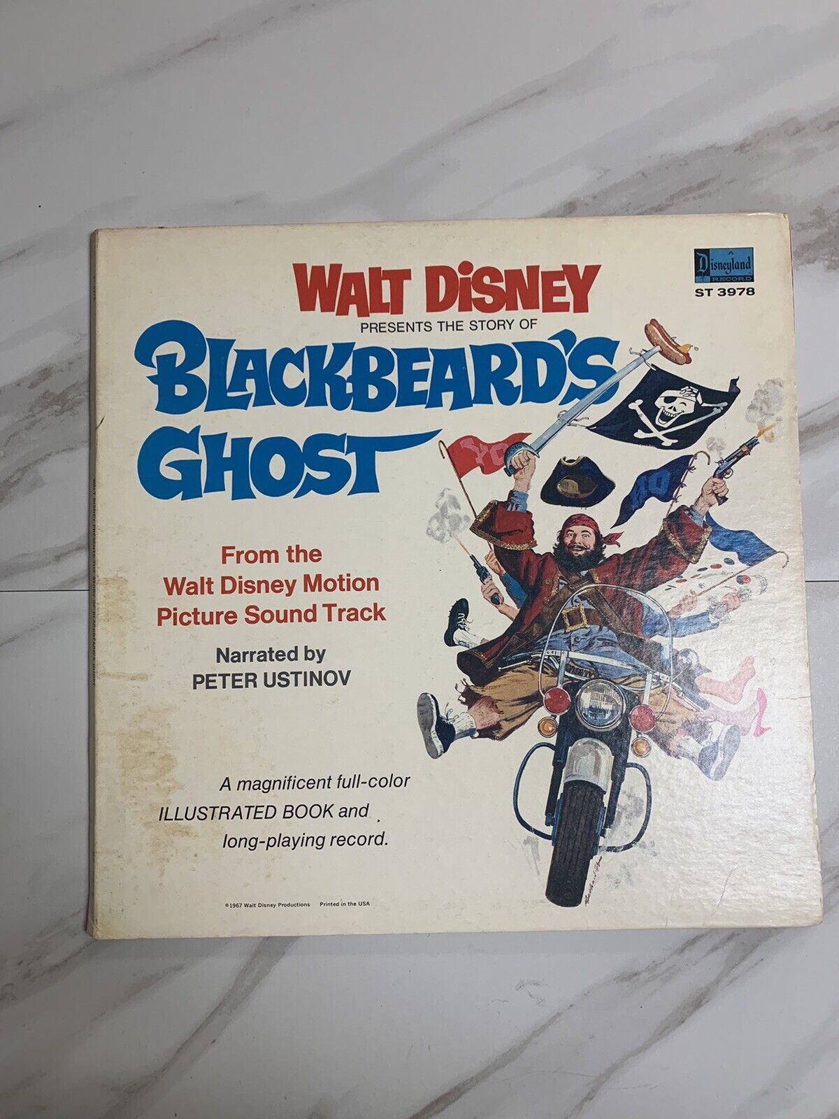Walt Disney’s Blackbeard’s Ghost Vinyl Record