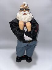 Harmonica Playing Santa Holiday Time  Dept 18 Christmas picture