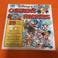 Disney's Children's Favorites (Volume I) Vinyl LP Disneyland 1979  picture