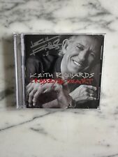 KEITH RICHARDS 2015 AUTOGRAPHED CROSSEYED HEART CD NEW OLD STOCK NEVER PLAYED picture