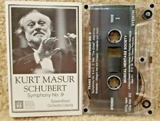Vintage Cassette Franz Schubert Symphony No. 9 Gewandhaus Orchestra Leipzig  picture