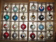 Santa's Rock shop Christmas ornament collection - LOT of 22 bands groups artists picture