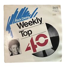Lot of 3 Vinyl Sets 1980s Rick Dees Weekly Top 40 Radio Show Music, 3.26.88 picture