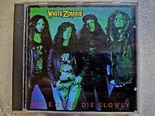 Rare Vintage White Zombie Make Them Die Slowly CD 1989 Austria First Press Impor picture