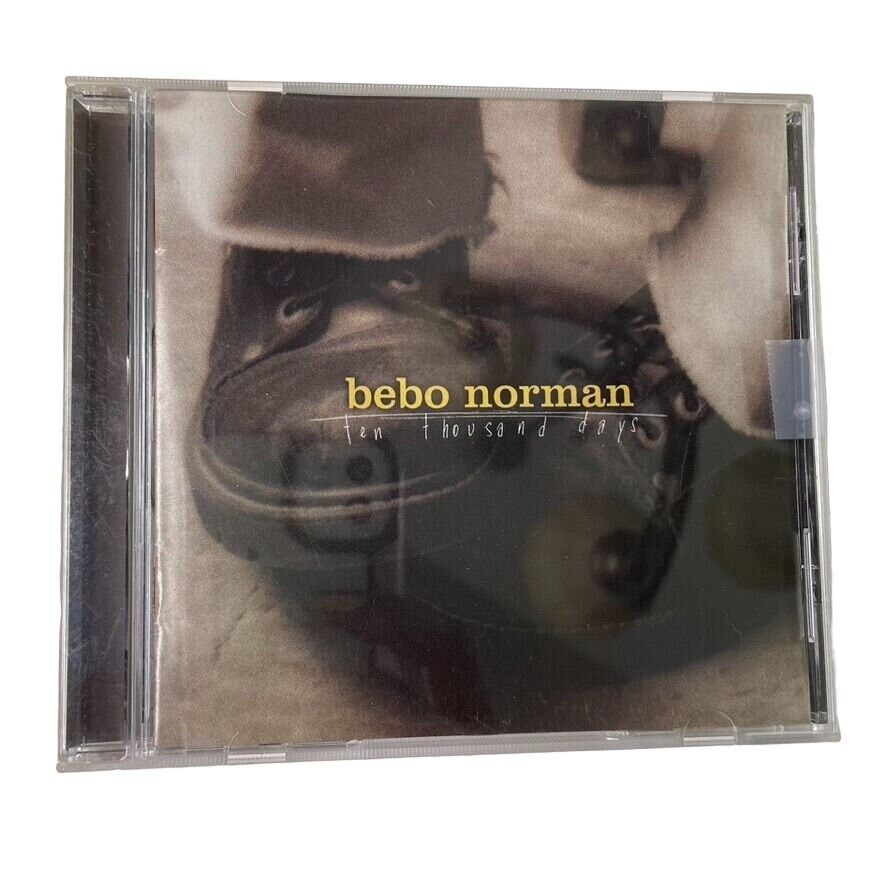 Vintage Bebo Norman Ten Thousand Days Christian Audio CD u 1999 12 Tracks
