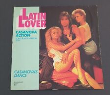 Latin Lover ‎– Casanova Action.  Maxi Single.  VGC  1986 picture