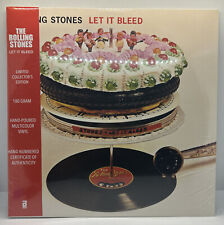 ROLLING STONES RSD ONLY 900 PRESSED LET IT BLEED SEALED HAND POURED VINYL MINT picture