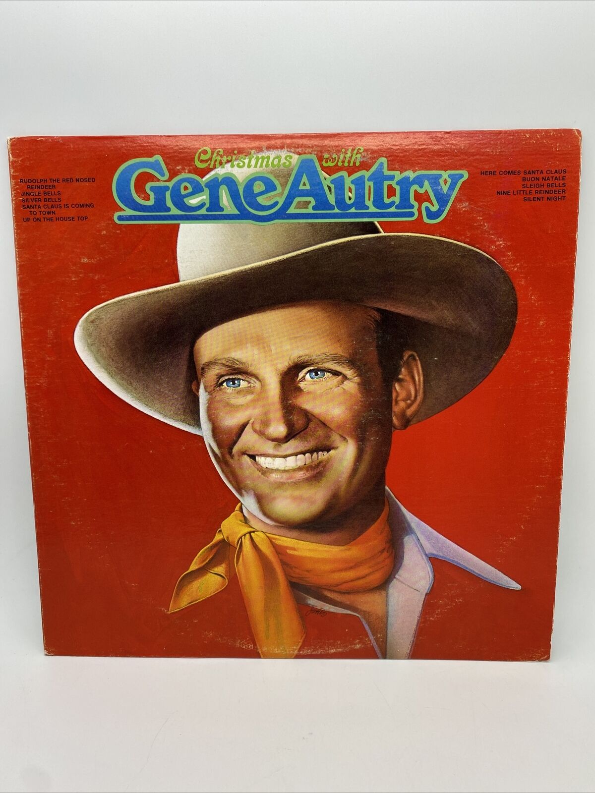 Gene Autry Christmas With Gene Autry LP 1976 Republic Records