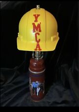 The Village People YMCA Vintage Thermos & Hard Hat Lamp  picture