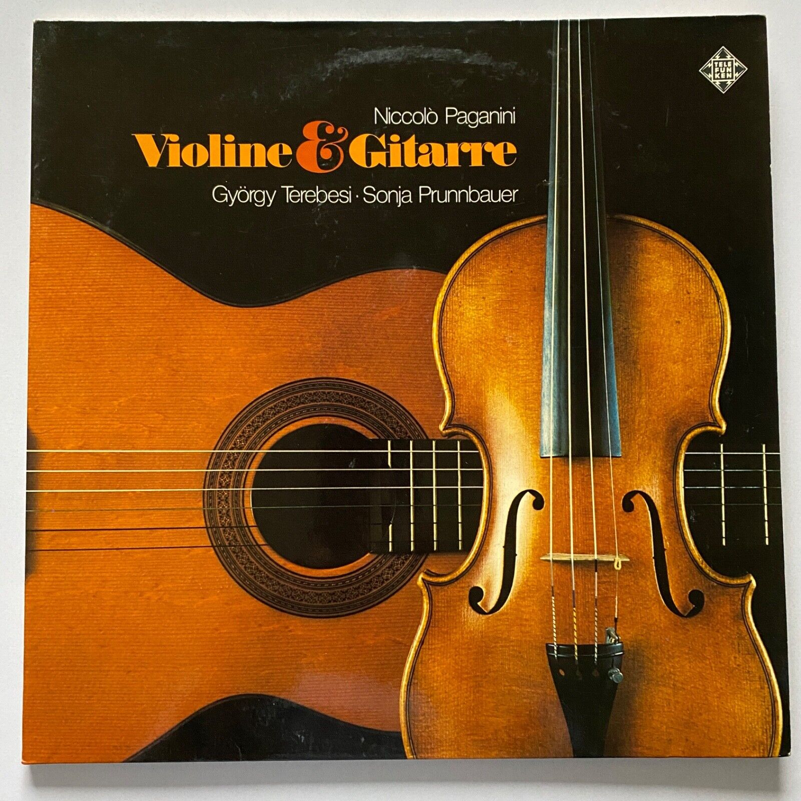 Terebesi Prunnbauer Paganini Violin & Guitar Vol.1 Telefunken 6.41300 AS NM
