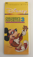 Walt Disney Children's Favorites 3 CD  Sing-along Book Mickey Mouse Sealed picture