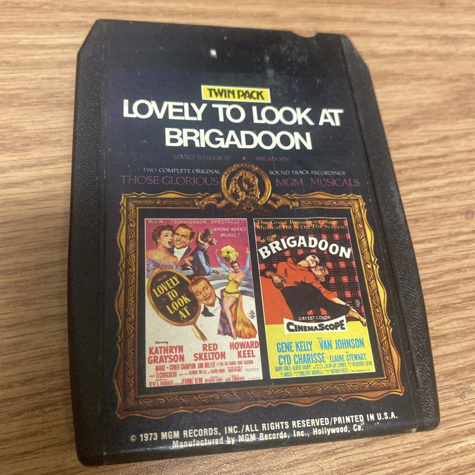Lovely To Look At Brigadoon 8 track as is