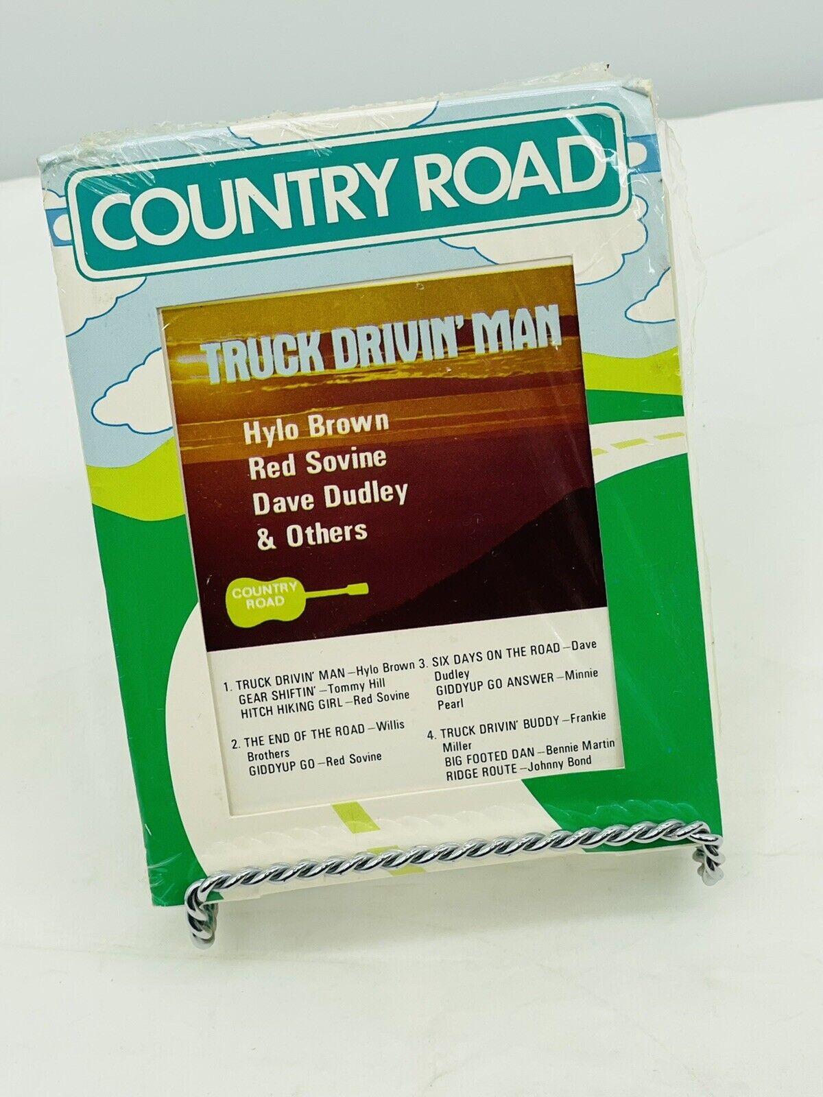 TRUCK DRIVIN\' MAN HYLO BROWN, RED SOUVINE, DAVE DUDLEY & OTHERS 8 TRACK TAPE