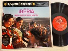 Fritz Reiner / CSO / Debussy Iberia LP RCA Living Stereo 3s/1s Shaded Dog EX picture