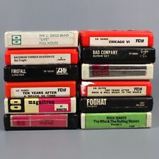 Classic Rock Lot of 12 Vintage 8 track tapes 1970s Untested 10 Yrs After BTO +++ picture