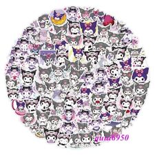 120pcs Cute Kuromi Stickers Skateboard Guitar Luggage Computer Cup Box Decals picture