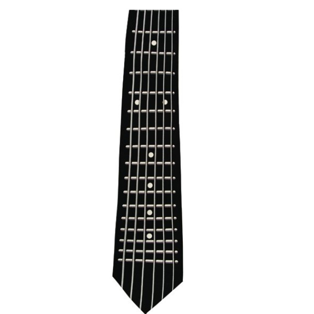 Necktie Guitar Fretboard