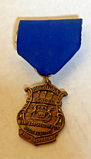 Vintage Brass Michigan School Band & Orchestra Assn. Music Festival Medal picture