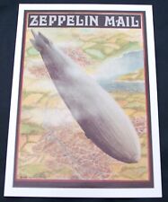 Led Zeppelin Post Card Original Vintage Zeppelin Mail Promo 1993 picture