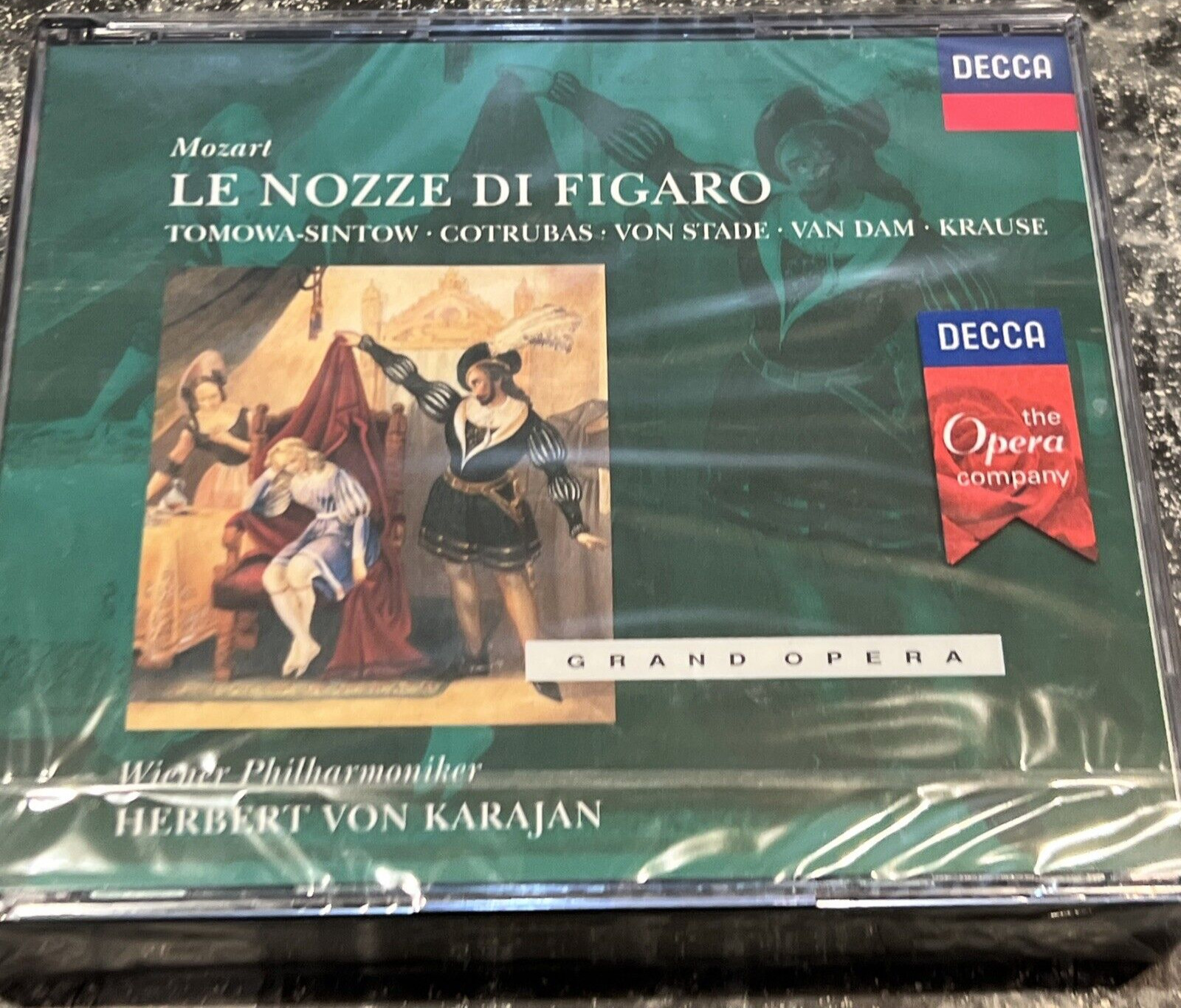 Mozart - Le Nozze Di Figaro - Wiener Philharmoniker - Herbert von Karajan CD