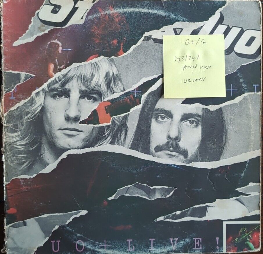 Status Quo Live Vinyl Record G+/G 6641580 1977 