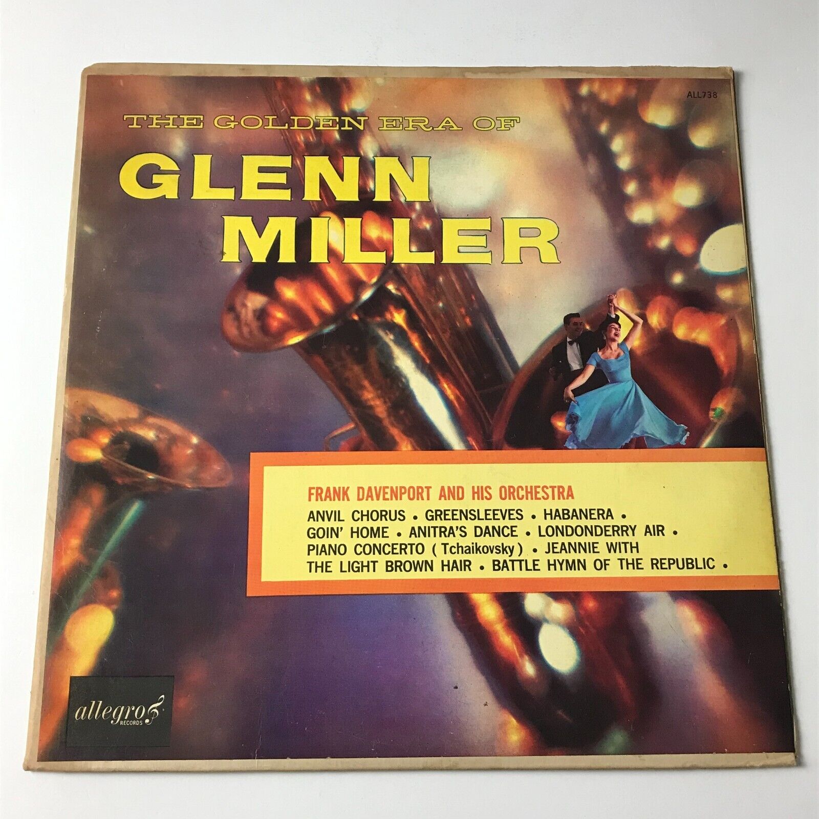 Frank Davenport & his Orchestra - The Golden Era of Glenn Miller LP Vinyl Record