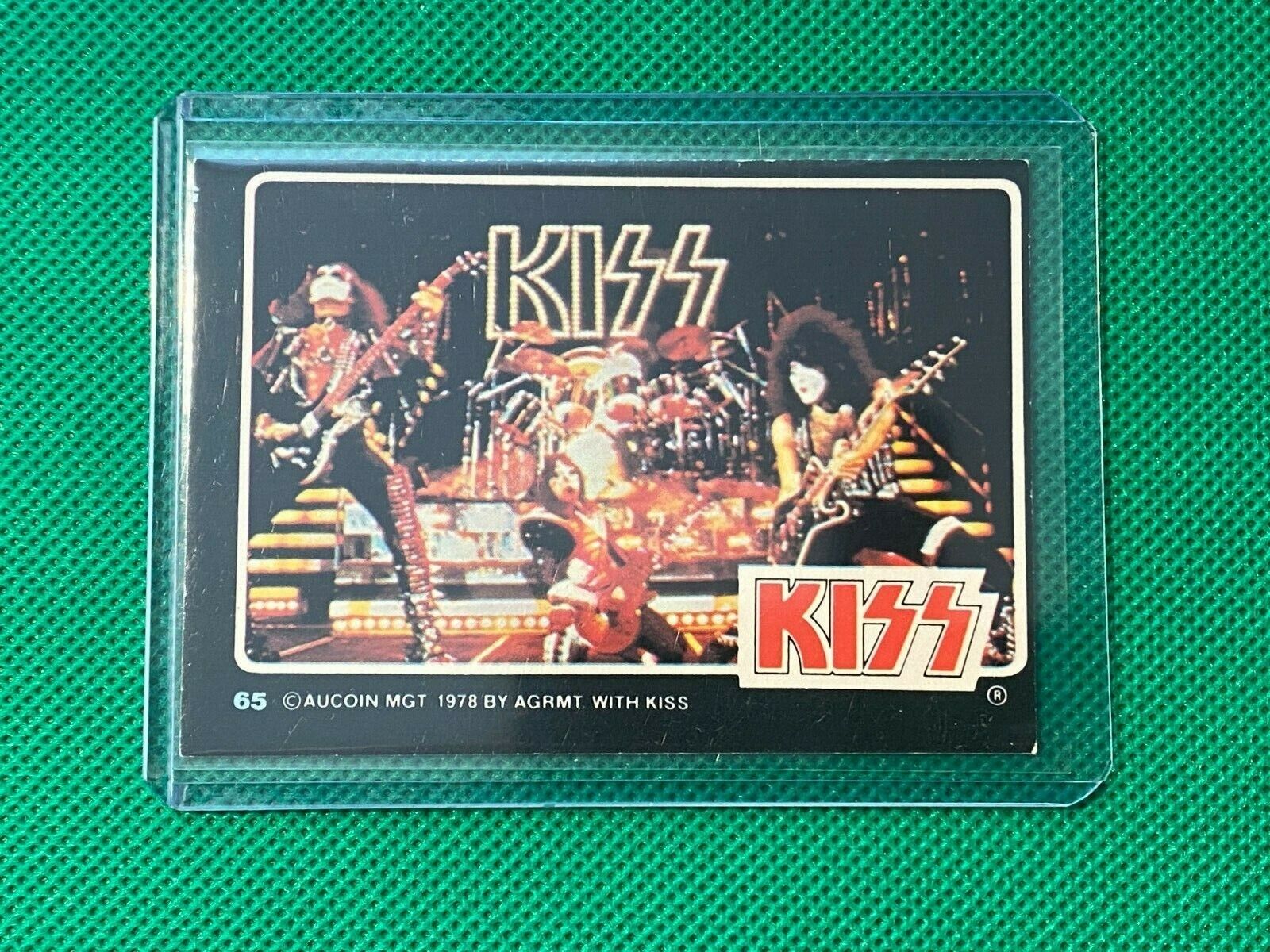 KISS - DONRUSS - 1979 ROCK STARS PHOTO CARD - VGC
