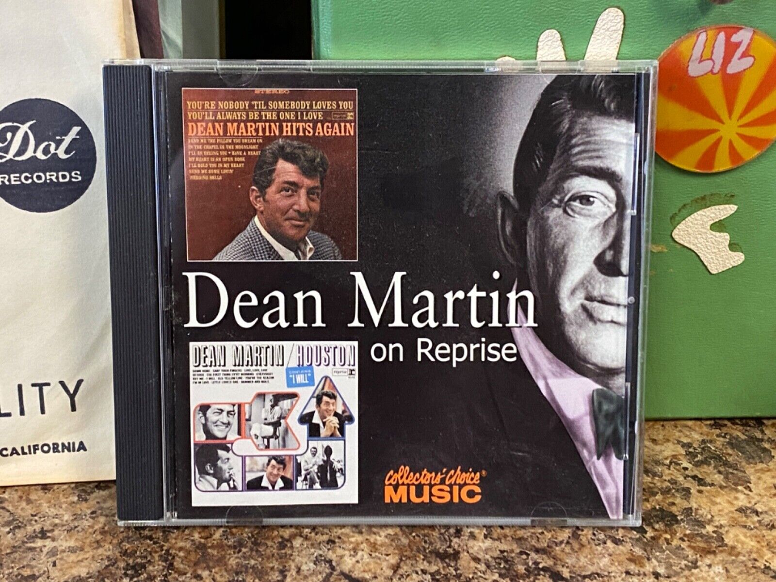 Dean Martin On Reprise Hits Again & Houston CD Collectors\' Choice 2001 VG+
