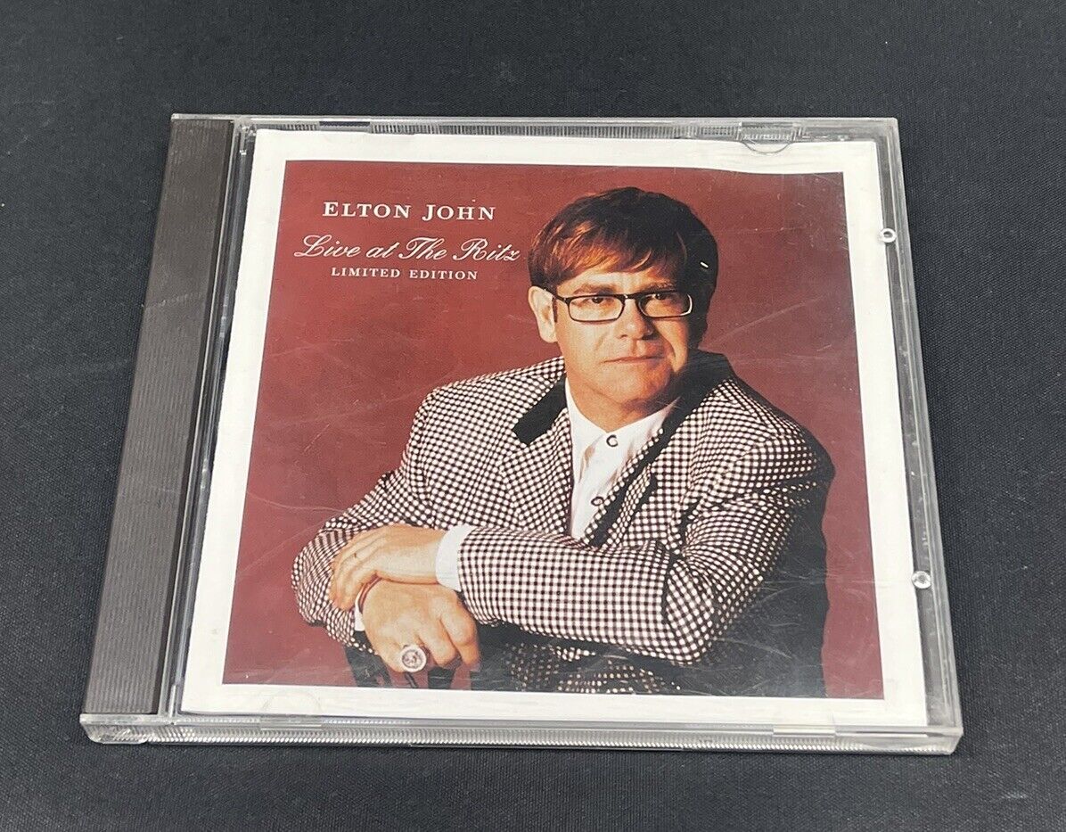 Vintage 1998 Elton John Live at the Ritz Limited Edition CD New