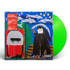 Action Bronson Only For Dolphins Fluorescent Green Colored Vinyl LP Lenticular picture