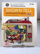 Vintage GE The Princess and the Pea Show n Tell Record Filmstrip PictureSound picture
